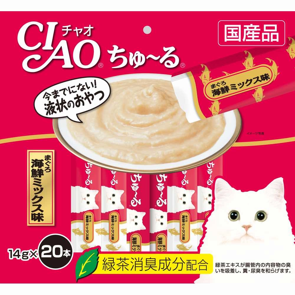 10% OFF: Ciao ChuRu White Meat Tuna Liquid Cat Treat 280g
