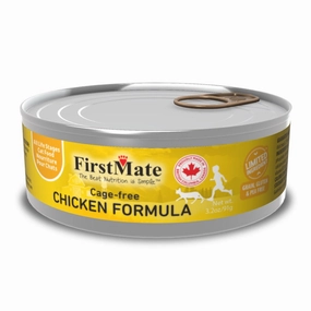 10% OFF: FirstMate Grain Free Cage Free Chicken Formula Canned Cat Food 91g