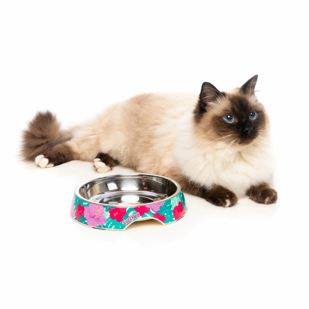 15% OFF: FuzzYard Easy Feeder Cat Bowl (Lahaina)
