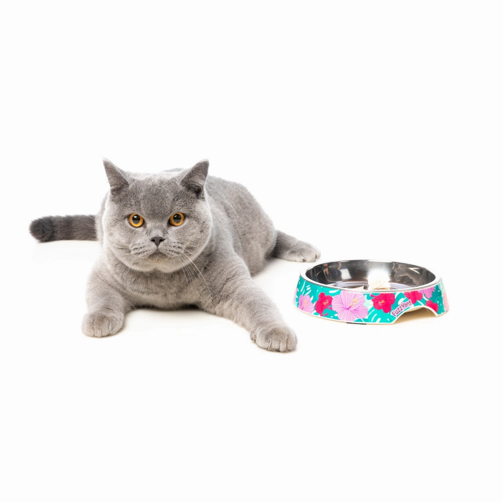 15% OFF: FuzzYard Easy Feeder Cat Bowl (Lahaina)