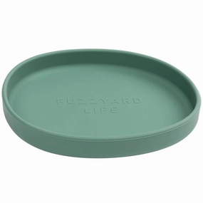 15% OFF: FuzzYard Life Silicone Dish Cat Bowl (Myrtle Green)