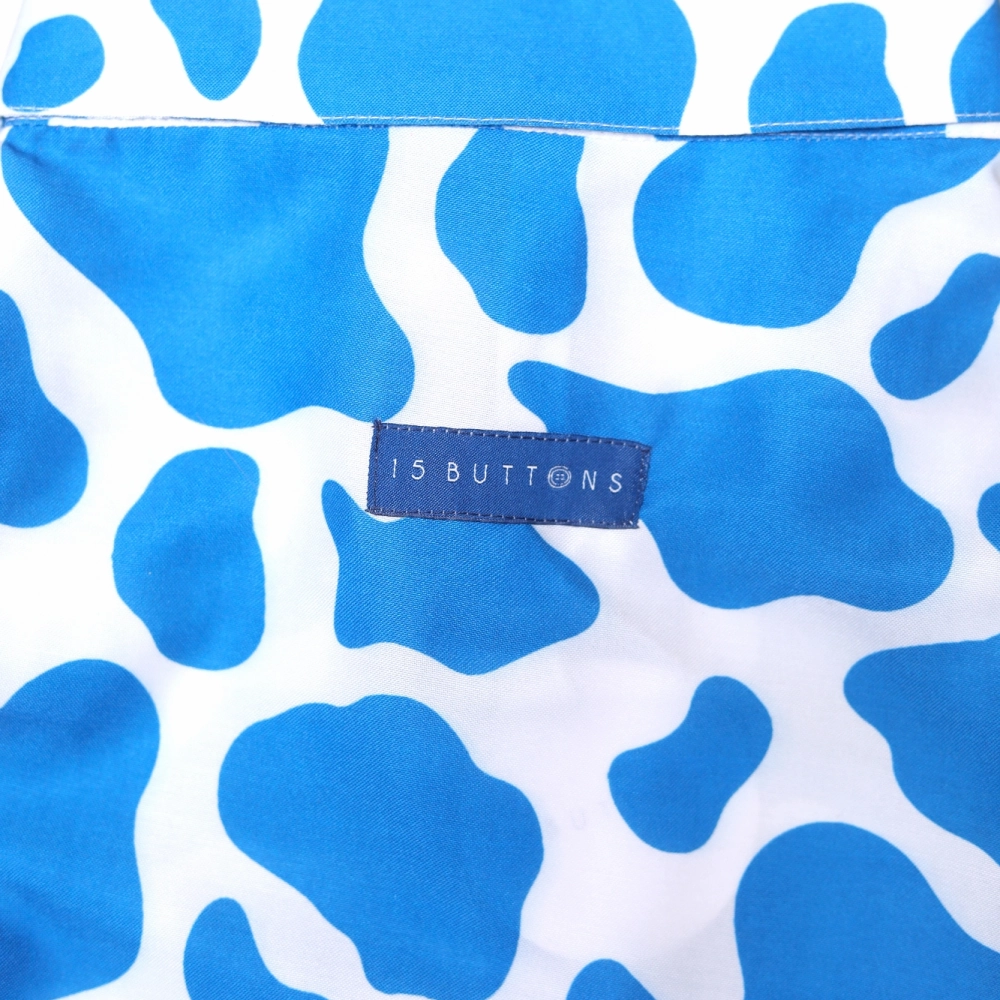 15buttons Blue Moo Shirt for Dogs