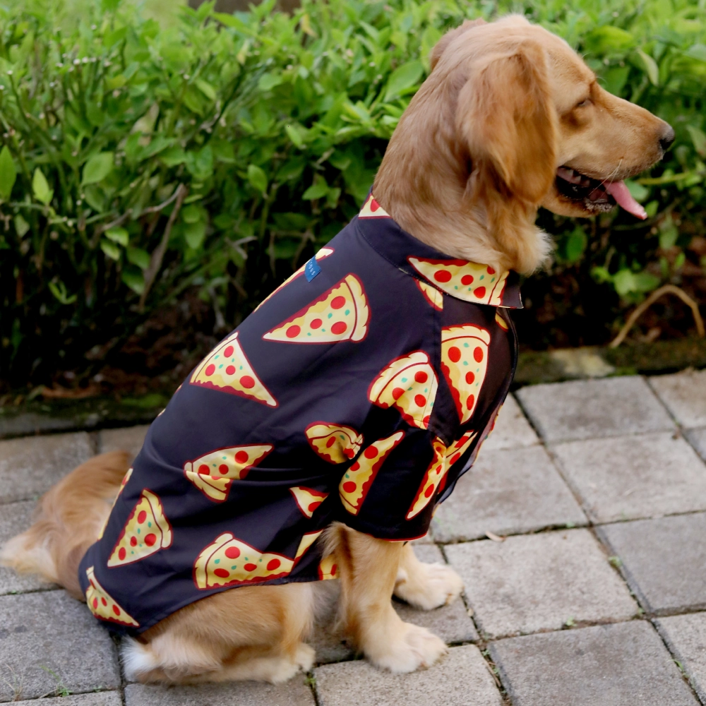 15buttons Pizza Party Shirt for Dogs