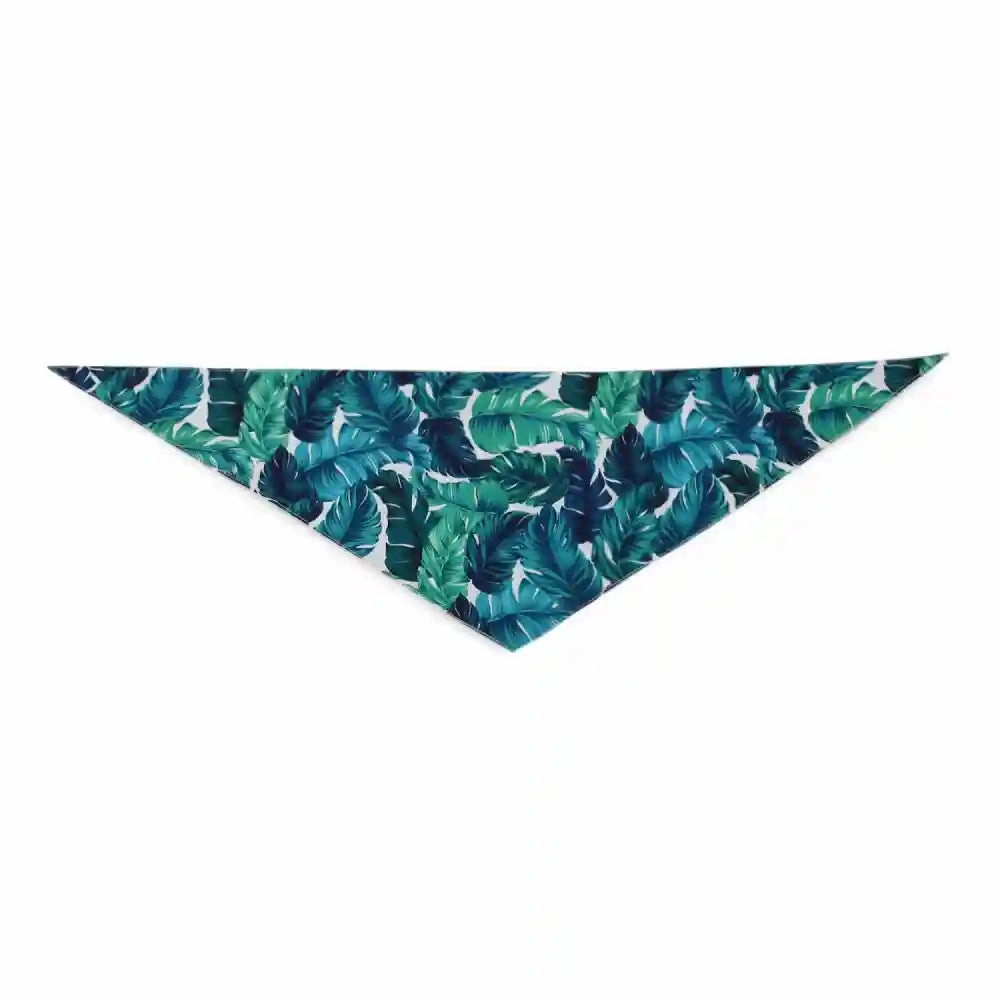 15buttons Tropical Leaf Bandana for Dogs