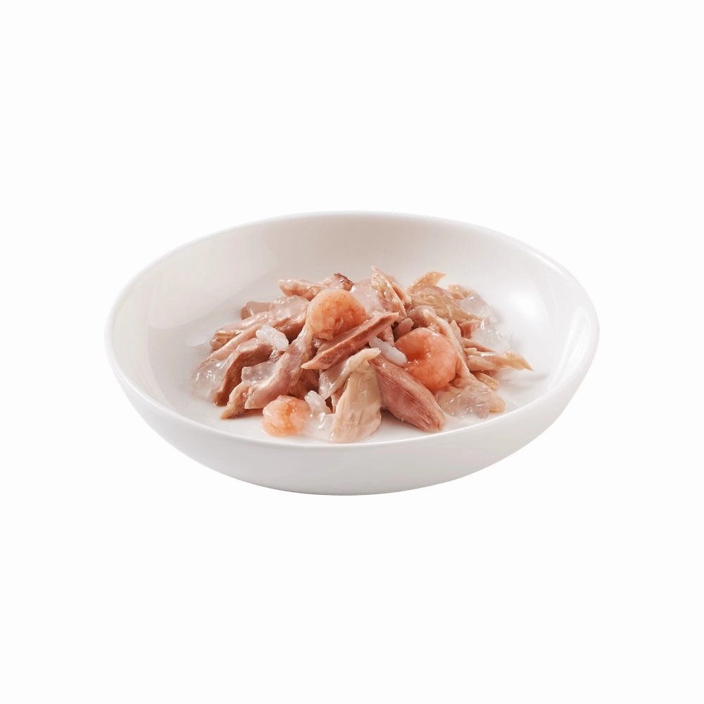 18% OFF: Schesir Tuna with Shrimps in Natural Jelly Adult Canned Cat Food Multipack 50g x 6