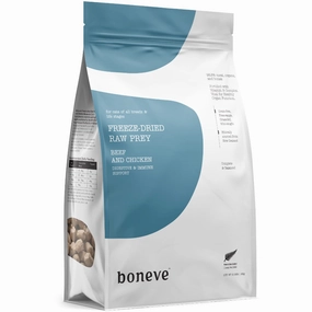 20% OFF: Boneve Beef & Chicken Digestive & Immune Support Grain-Free Freeze-Dried Raw Cat Food