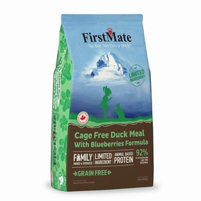 20% OFF: FirstMate Cage Free Duck Meal With Blueberries Formula Grain-Free Dry Cat Food