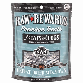 20% OFF: Northwest Naturals Raw Rewards Minnows Freeze-Dried Dog & Cat Treats 1oz