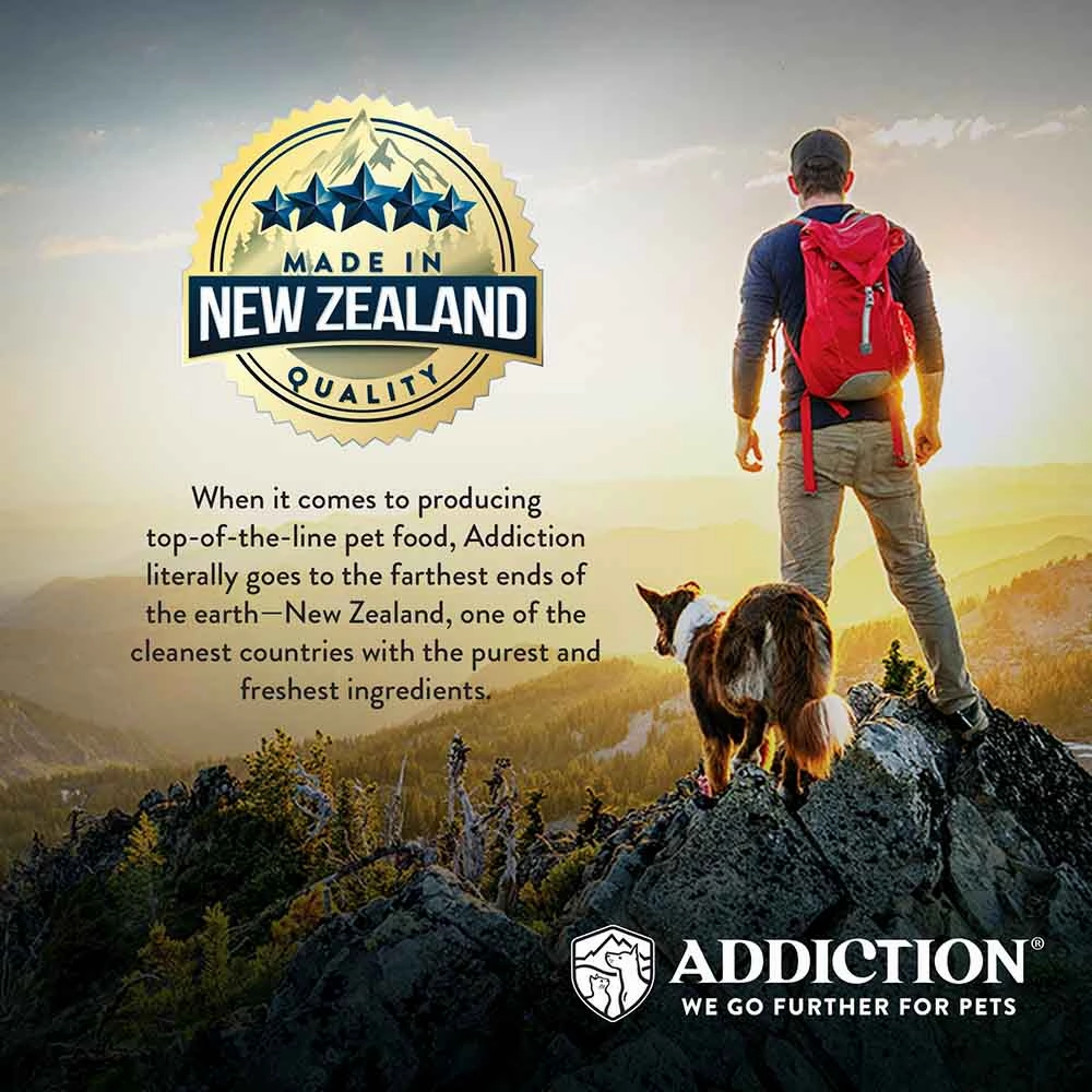 25% OFF   FREE CANNED FOOD/SCOOP: Addiction Chicken Supreme Grain-Free Adult Dry Cat Food