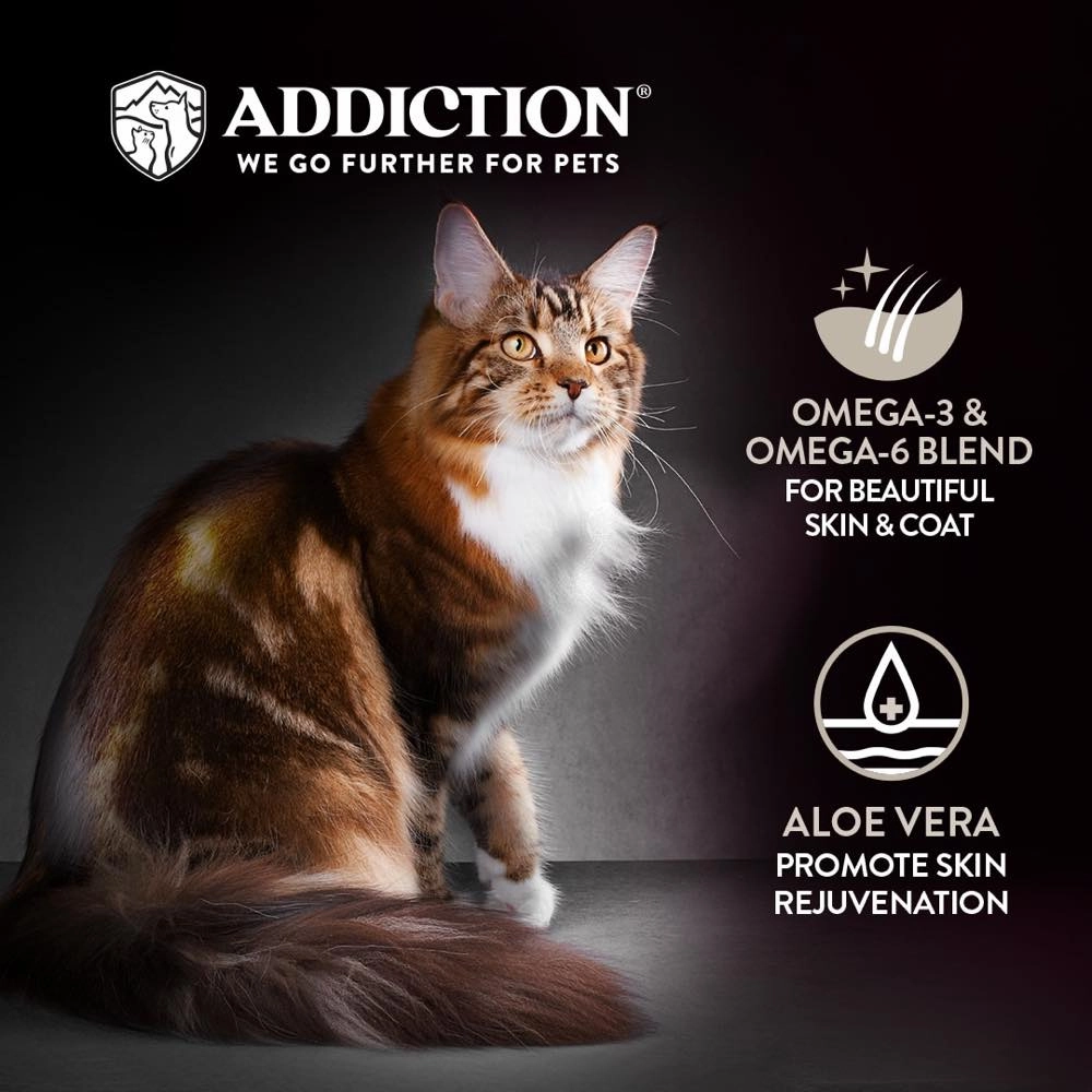 25% OFF   FREE CANNED FOOD/SCOOP: Addiction Duck Royale Grain-Free Dry Cat Food