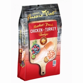 25% OFF: Fussie Cat Market Fresh Chicken & Turkey Recipe Grain-Free Dry Cat Food
