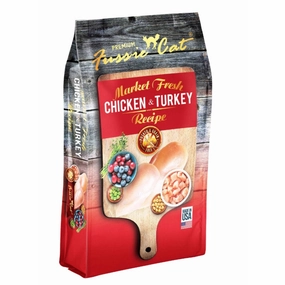25% OFF: Fussie Cat Market Fresh Chicken & Turkey Recipe Grain-Free Dry Cat Food