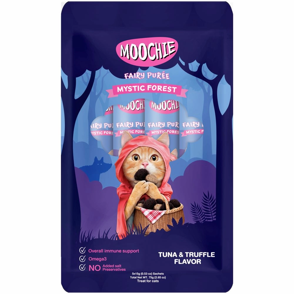 30% OFF: Moochie Fairy Puree Tuna & Truffle Liquid Cat Treats