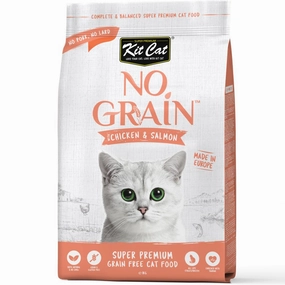 33% OFF: Kit Cat No Grain Chicken & Salmon Grain-Free Dry Cat Food