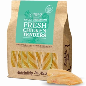 35% OFF: Absolute Bites Chicken Tenders Fresh Dog & Cat Treats 360g
