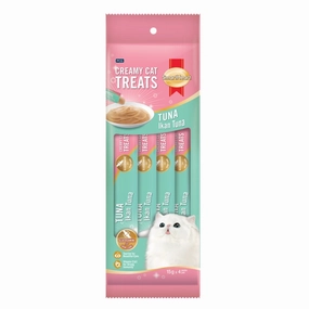 3 FOR $12: Smartheart Tuna Creamy Cat Treats 15gx4