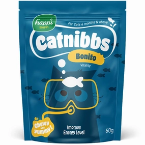 40% OFF: Happi Skippi Catnibbs Bonito Cat Treats 60g