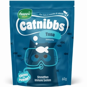 40% OFF: Happi Skippi Catnibbs Tuna Cat Treats 60g