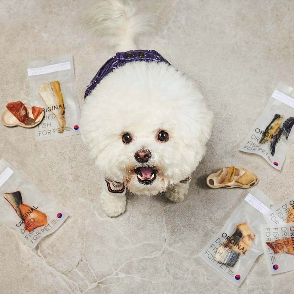 7 FOR $49.90: Eastsea Brother Capelin Grain-Free Half-Dried Treats For Cats & Dogs 30g