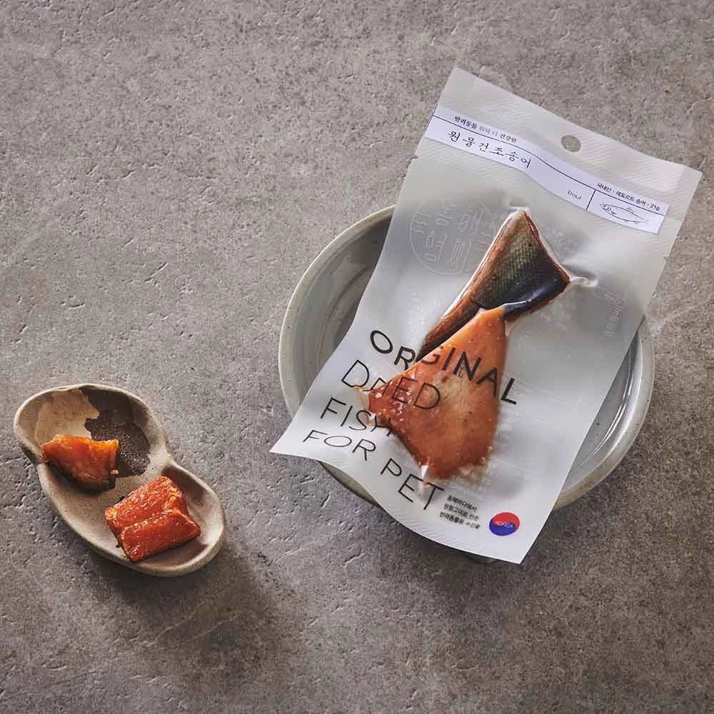 7 FOR $49.90: Eastsea Brother Trout Grain-Free Half-Dried Treats For Cats & Dogs 21g