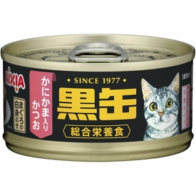 $10 OFF 24 cans: Aixia Kuro-Can Mini Tuna & Skipjack Tuna with Crabstick Canned Cat Food 80g x 24