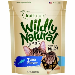 $1 OFF: Fruitables Wildly Natural Tuna Cat Treats 2.5oz