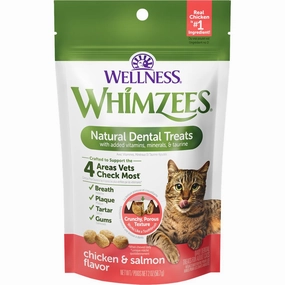 $1 OFF: Whimzees Chicken & Salmon Flavour Dental Cat Treats