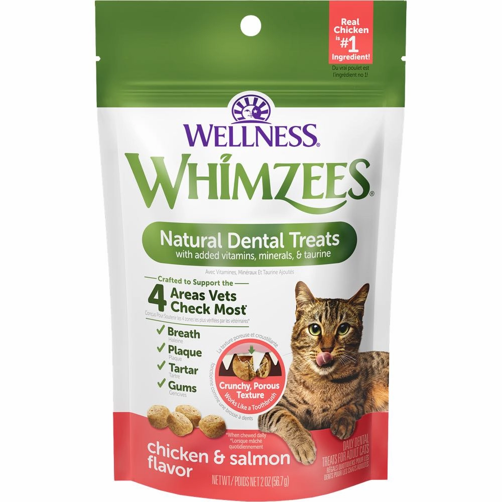 $1 OFF: Whimzees Chicken & Salmon Flavour Dental Cat Treats