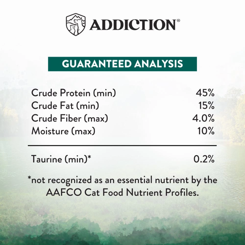 '26% OFF   FREE CANNED FOOD': Addiction Wild Islands Birds Chicken, Duck & Turkey Grain-Free Dry Cat Food