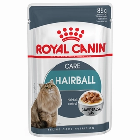 $9 OFF: Royal Canin Hairball Adult Pouch Cat Food 85g x 12