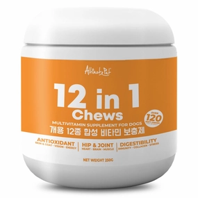 'BUNDLE DEAL': Altimate Pet 12 In 1 Multivitamin Dog Supplement Chews 250g
