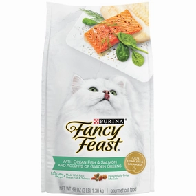 'BUNDLE DEAL': Fancy Feast with Ocean Fish & Salmon Dry Cat Food