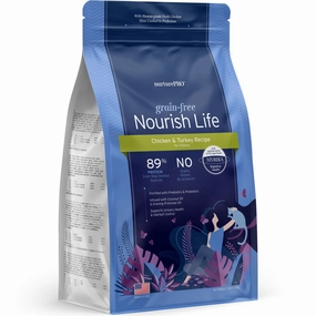'BUNDLE DEAL': Nurture Pro Nourish Life Chicken & Turkey Recipe Grain-Free Kitten Dry Cat Food