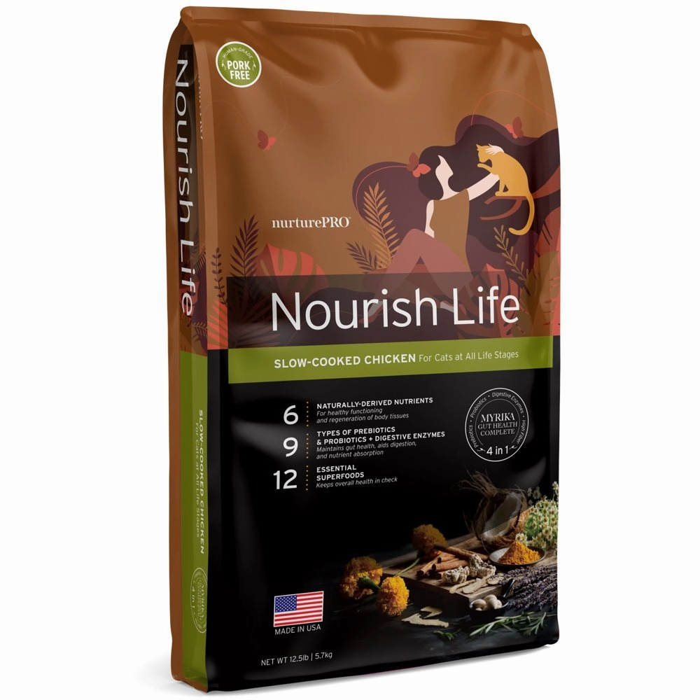 'BUNDLE DEAL': Nurture Pro Nourish Life Chicken Kitten & Adult Dry Cat Food