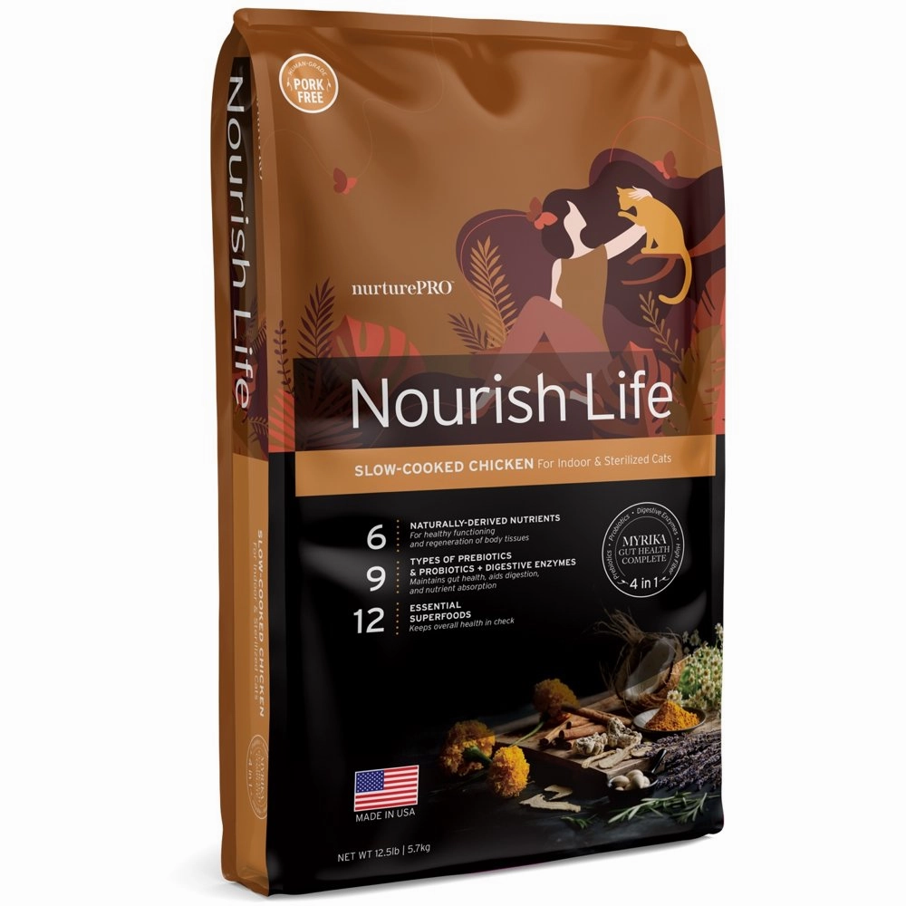 'BUNDLE DEAL': Nurture Pro Nourish Life Chicken Mature 7  Formula Dry Cat Food