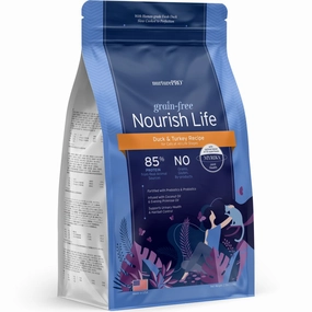 'BUNDLE DEAL': Nurture Pro Nourish Life Duck & Turkey Recipe Grain-Free Dry Cat Food