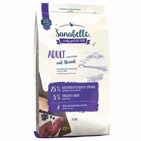 'FREE TREATS w 10kg/BUNDLE DEAL': Sanabelle Adult With Ostrich Dry Cat Food