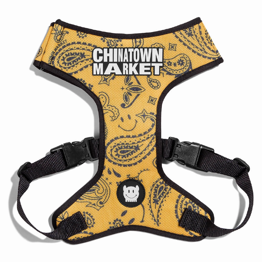 *Limited Edition* Zee.Dog Air Mesh Harness Chinatown Market Yellow S