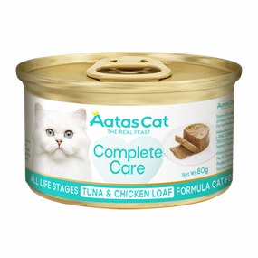 Aatas Cat Complete Care Tuna & Chicken Loaf 80g