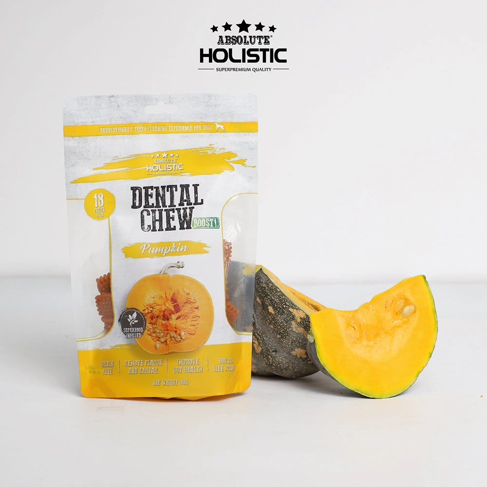 Absolute Holistic Dog Boost Dental Chew Pumpkin 160g