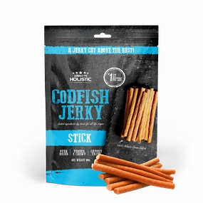 Absolute Holistic Dog Treats Codfish Jerky Stick 100g