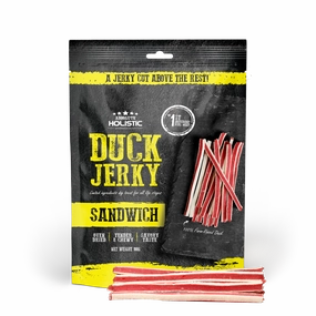 Absolute Holistic Dog Treats Duck Jerky Sandwich 100g