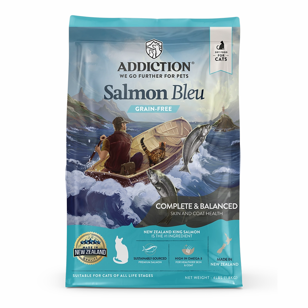Addiction Cat Salmon Bleu 4lb