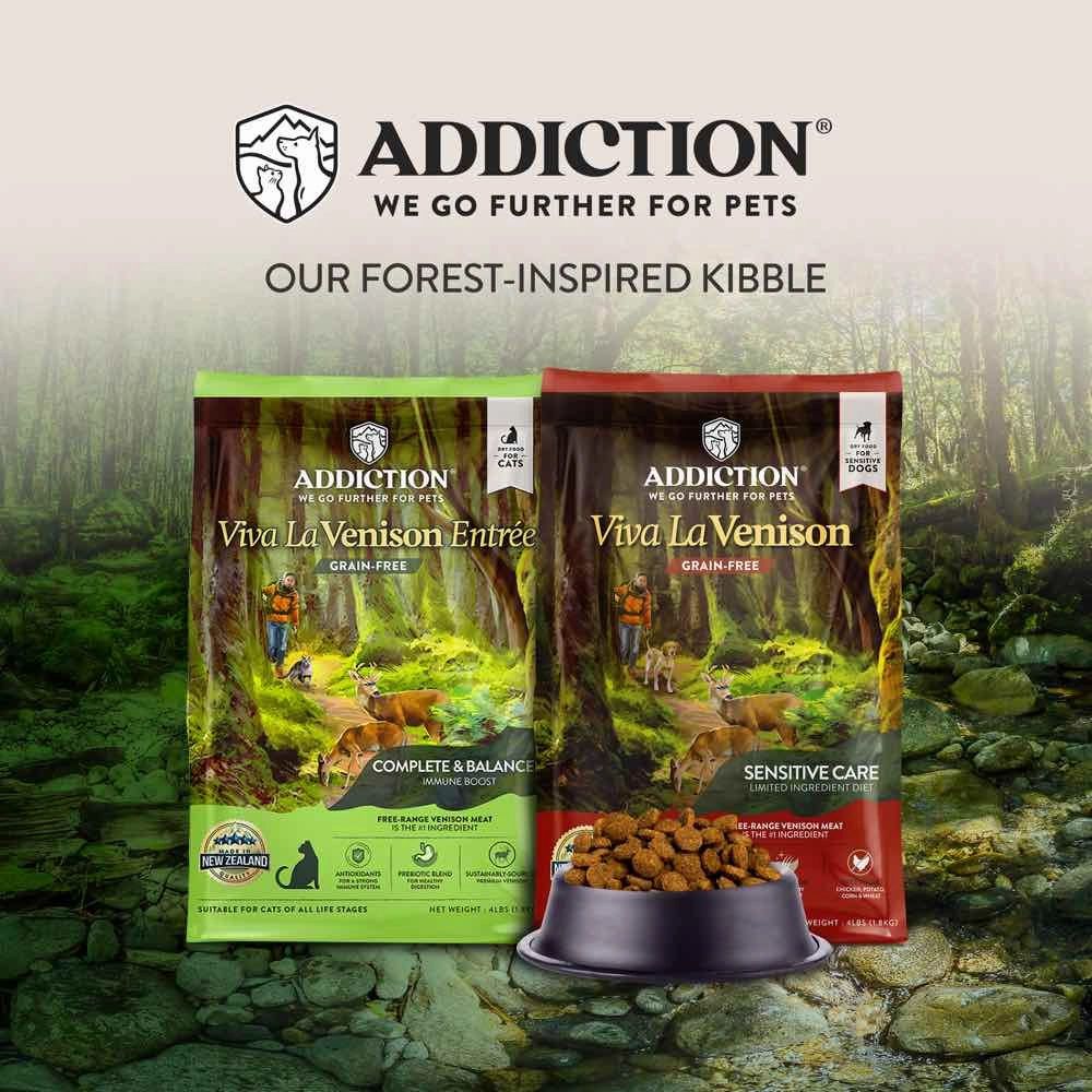 Addiction Viva La Venison Grain-Free Dry Cat Food