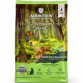 Addiction Viva La Venison Grain-Free Dry Cat Food
