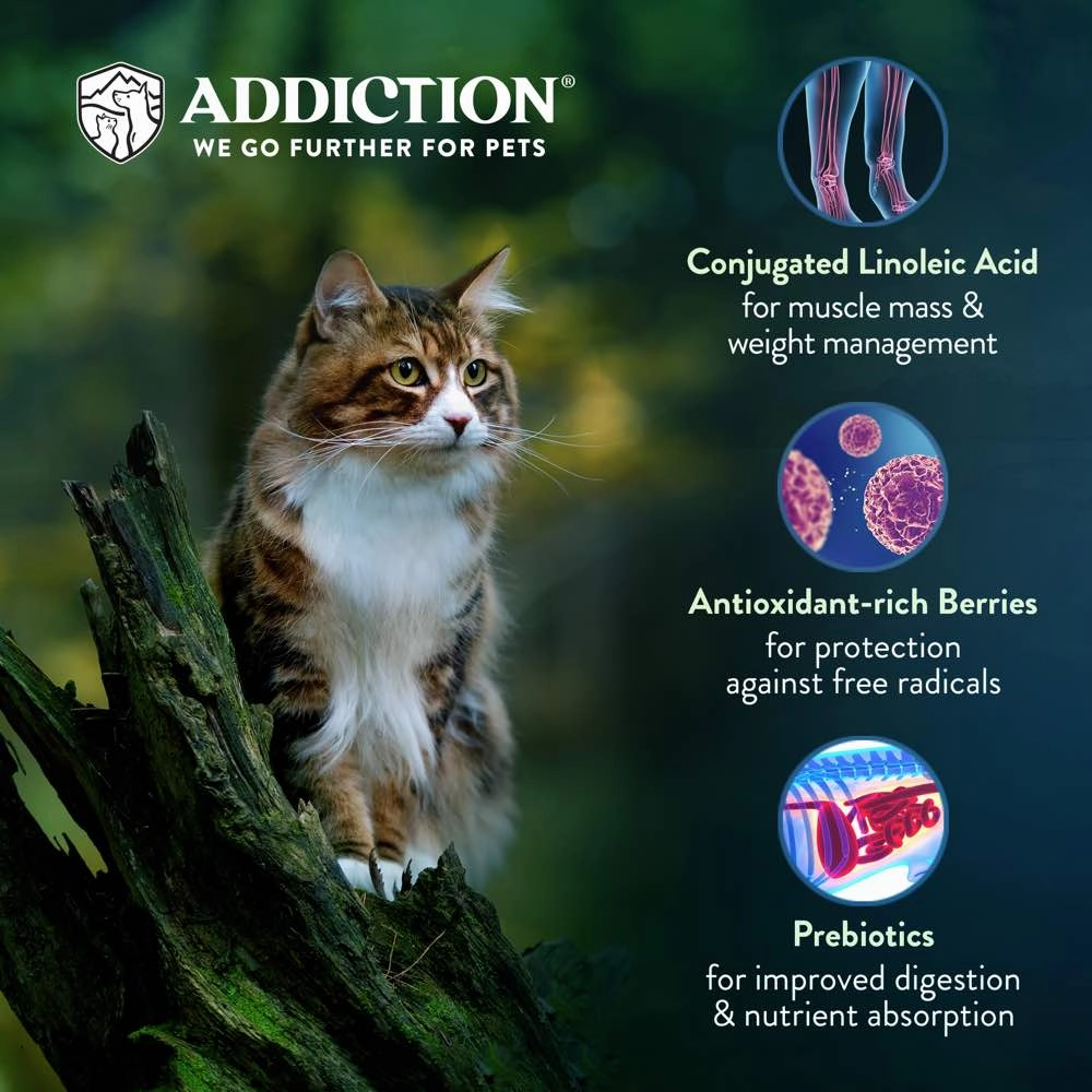 Addiction Viva La Venison Grain-Free Dry Cat Food