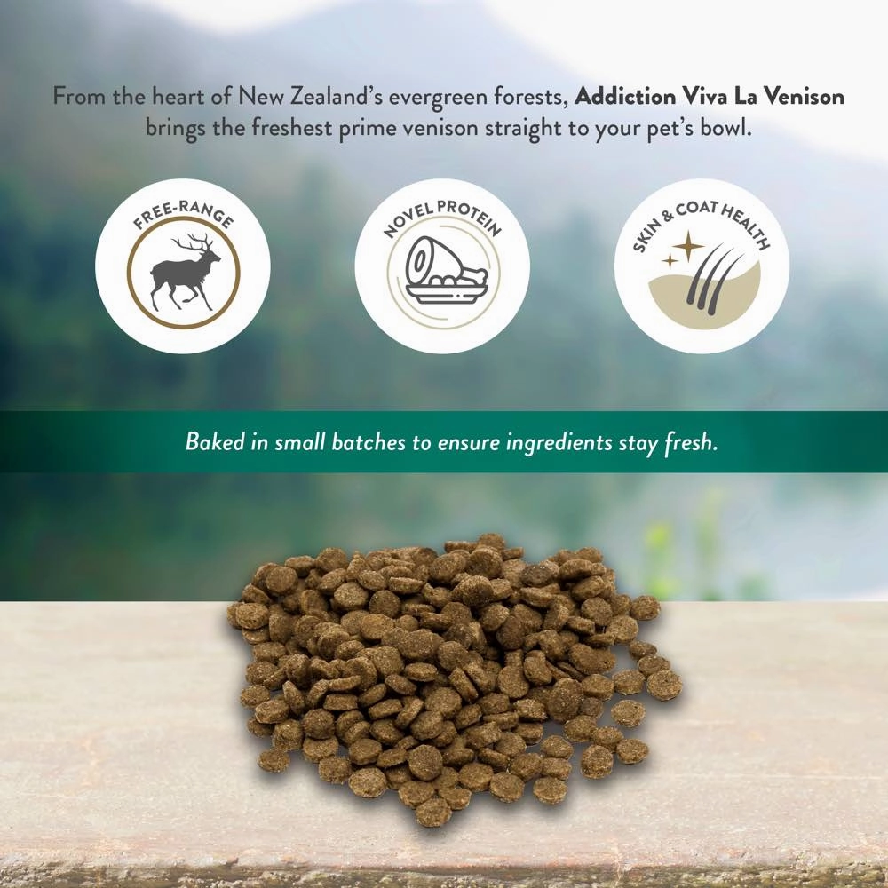 Addiction Viva La Venison Grain-Free Dry Cat Food