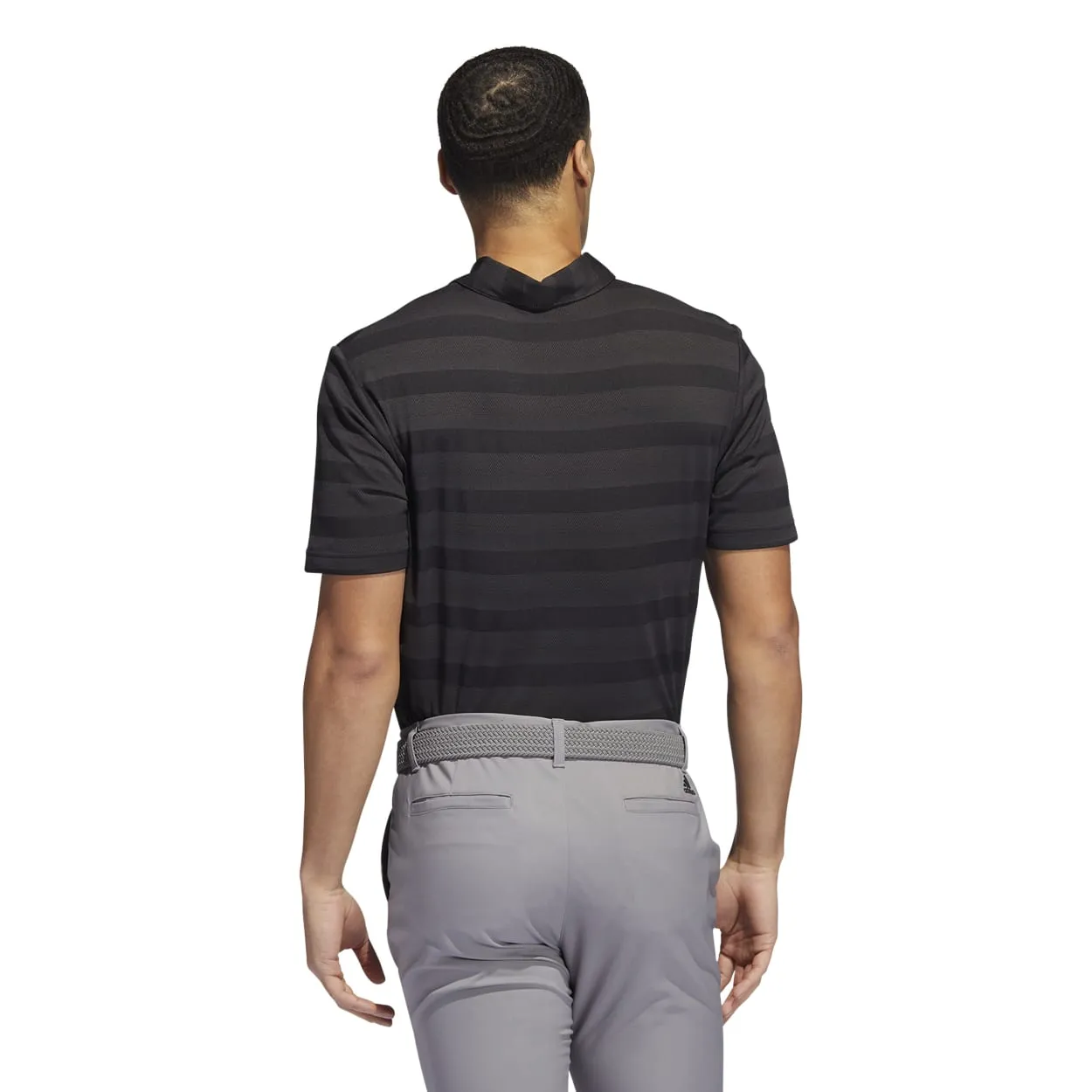 Polo de golf adidas à rayures bicolores HI5180