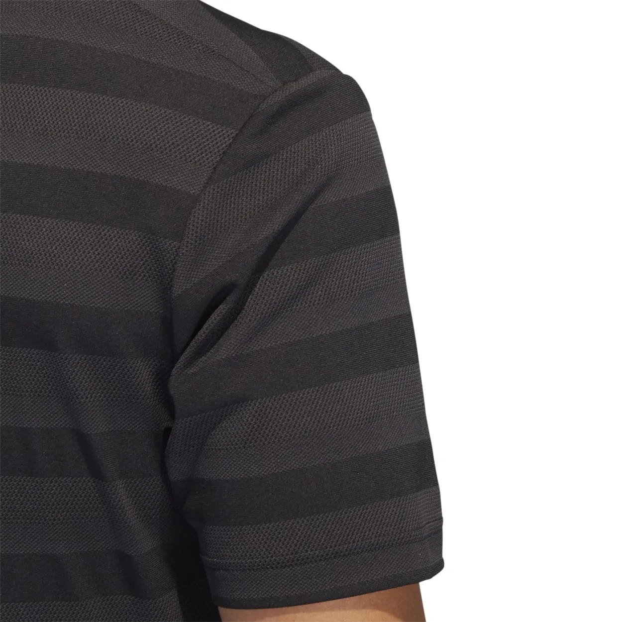 Polo de golf adidas à rayures bicolores HI5180
