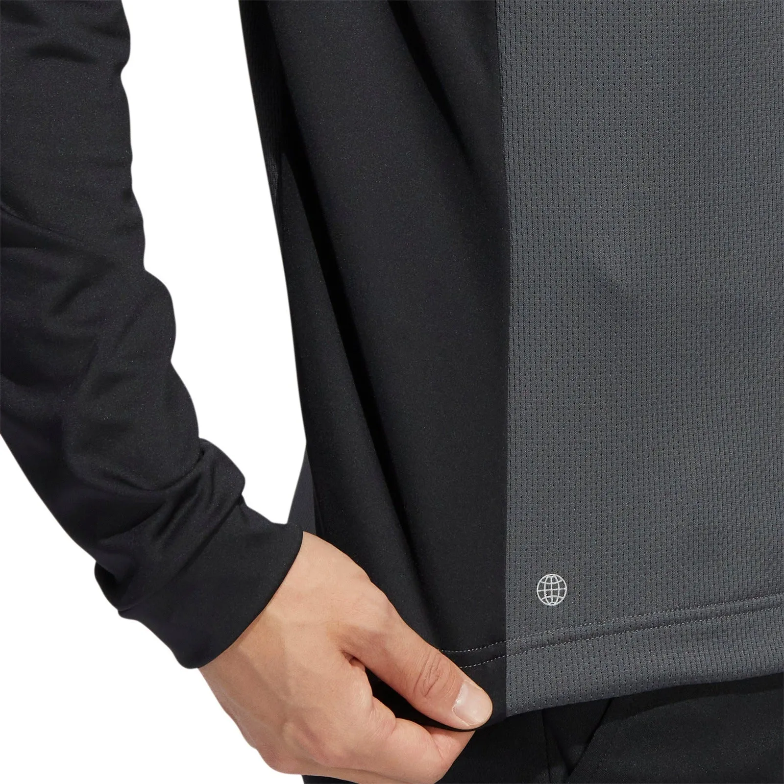 adidas Pull-over de golf 1/4 zip à bloc de couleur HC5573